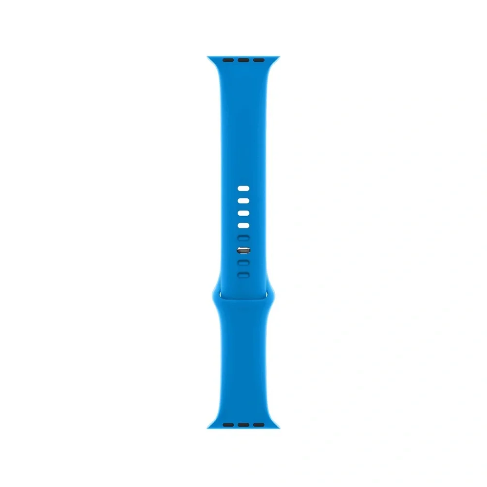 Blue Silicone Smartwatch Band